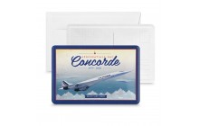Blechpostkarte - Concorde