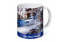 Fototasse - Blue Flame