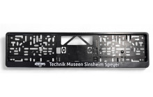 Kennzeichenhalterung - Technik Museen Sinsheim Speyer