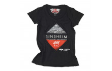Damen T-Shirt schwarz - Museum Sinsheim 